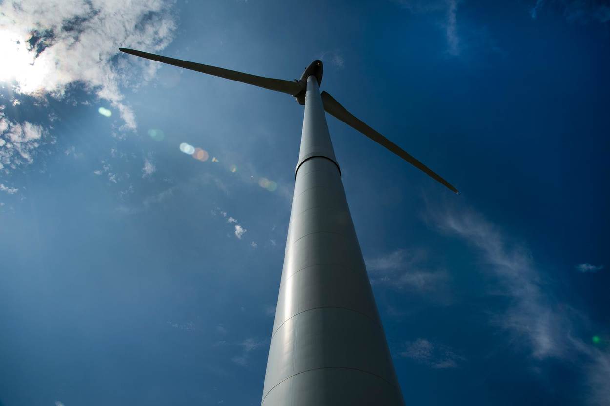 Windmill from below